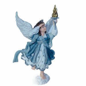Angels Beside Me resin figurine 2000 Dawn Guardian